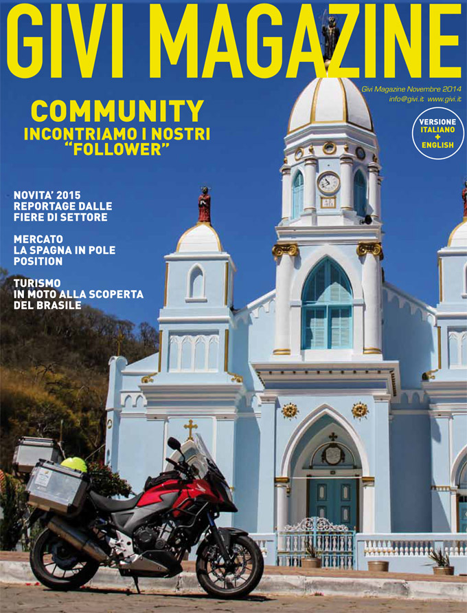 copertina GIVI MAGAZINE nov 14